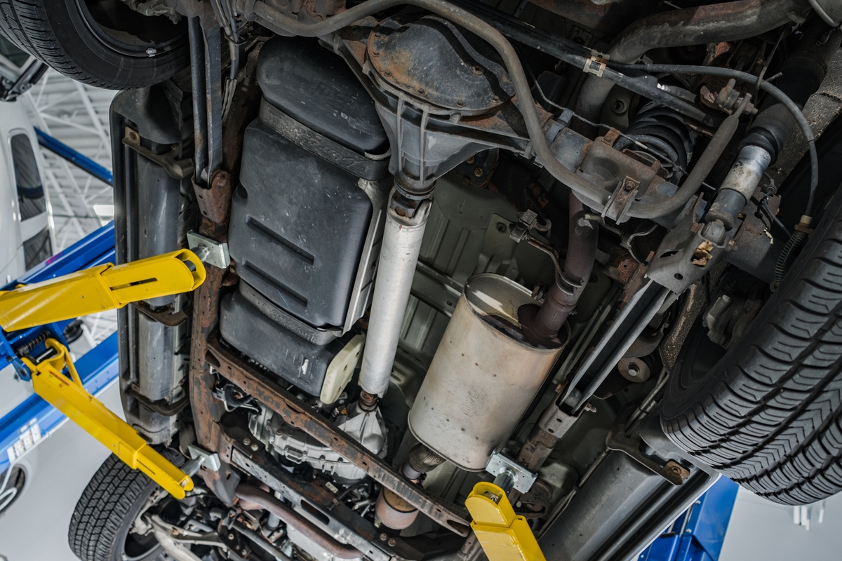 Mechanic with checklist